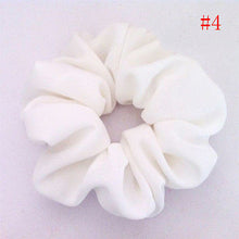 Load image into Gallery viewer, Sincerest Feedback NOW   New Lady Hair Scrunchies Ring Elastic Pure Color Hair Rope (NOW ! BUY 1 GET 1 FREE SAME COLOR “Sincerest Feedback Will Last for 2 Months :)  )
