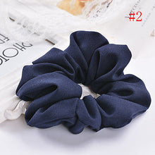Load image into Gallery viewer, Sincerest Feedback NOW   New Lady Hair Scrunchies Ring Elastic Pure Color Hair Rope (NOW ! BUY 1 GET 1 FREE SAME COLOR “Sincerest Feedback Will Last for 2 Months :)  )
